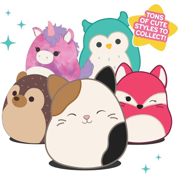 Squishmallows Mystery Box 5 Pack 5 Inch Plush Official Jazwares Soft Toy Gift - Picture 7 of 7